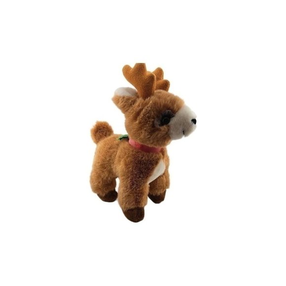 Sexy Lashes Russ Starlight Reindeer Stuffed Animal Plush Long Eyelashes Santa - Picture 9 of 11